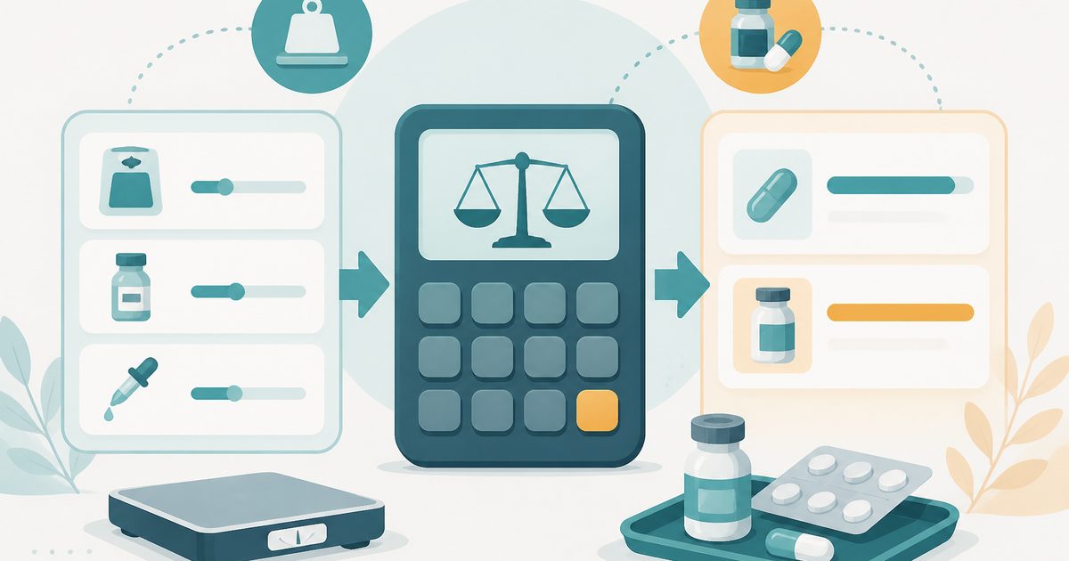 Weight-Based Dosage Calculator thumbnail