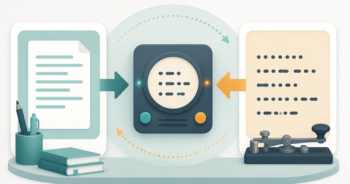 Morse Code Translator thumbnail